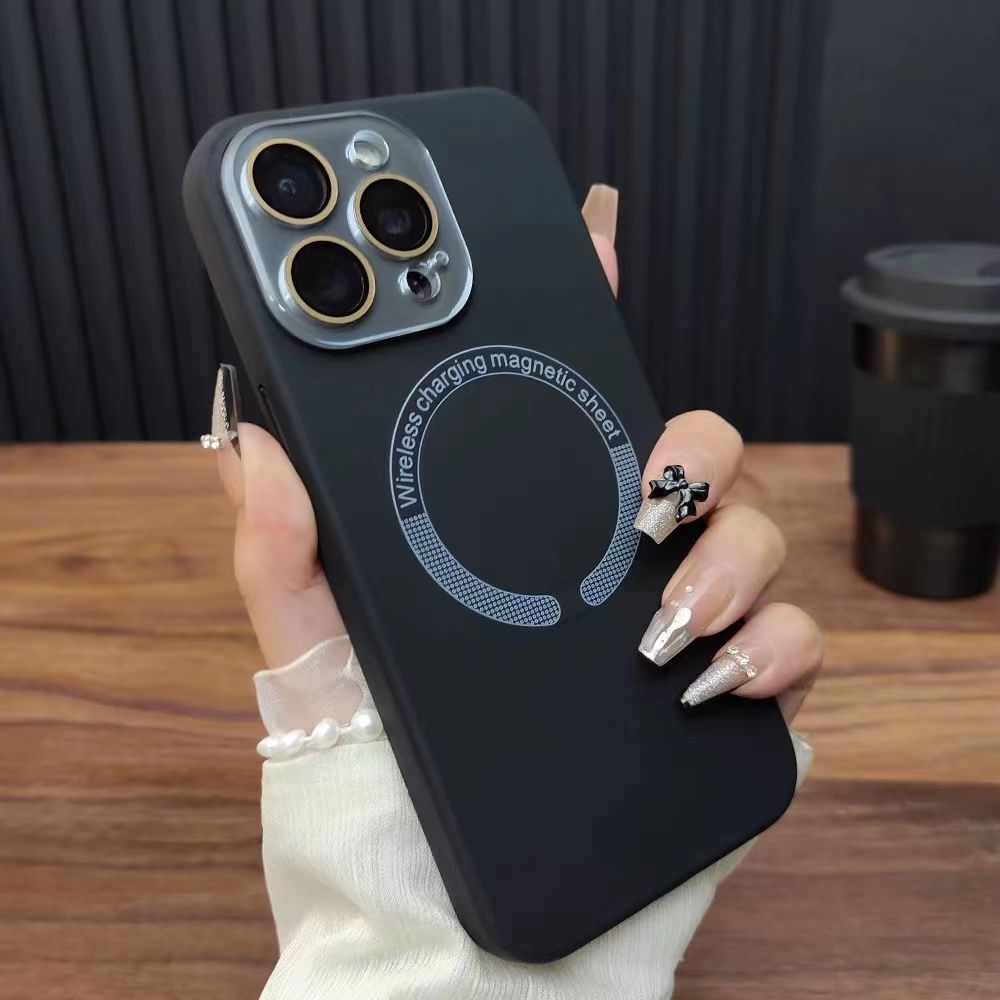 Liquid Silicone Magnetic Ring Case for iPhone